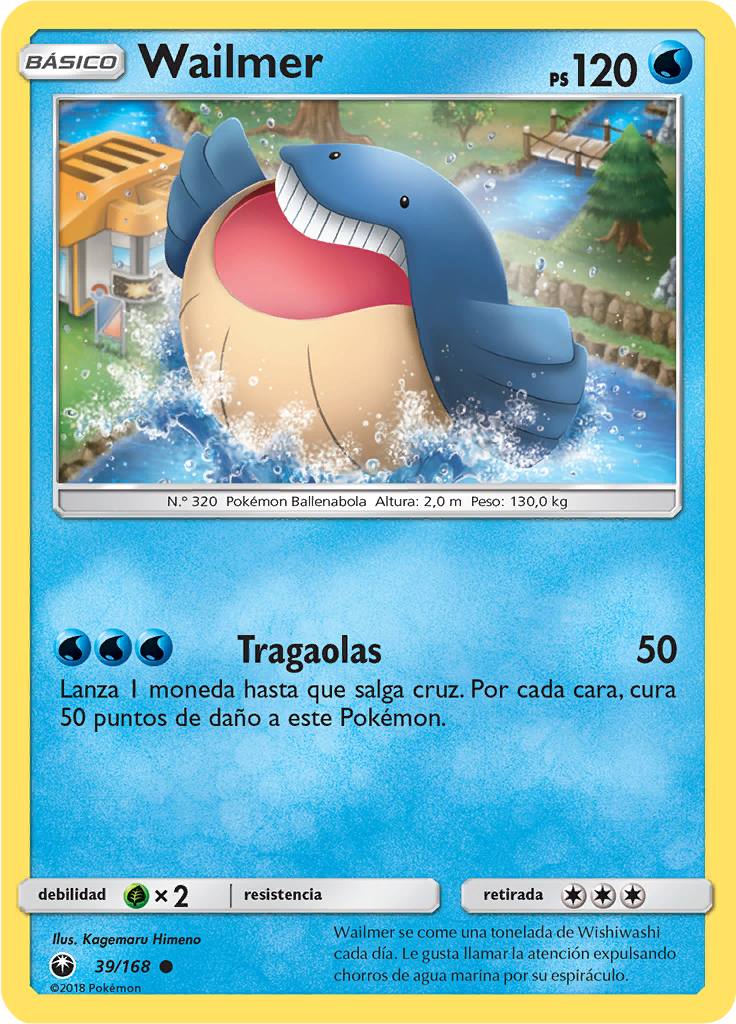 Wailmer (Reverse Holo)
