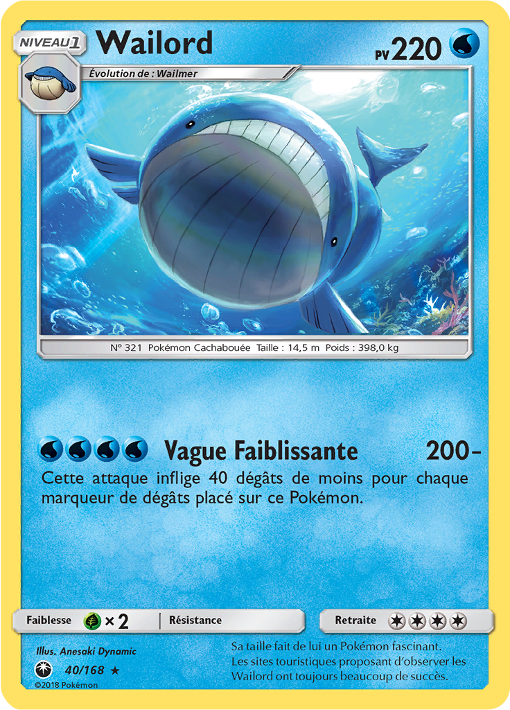Wailord (Reverse Holo)