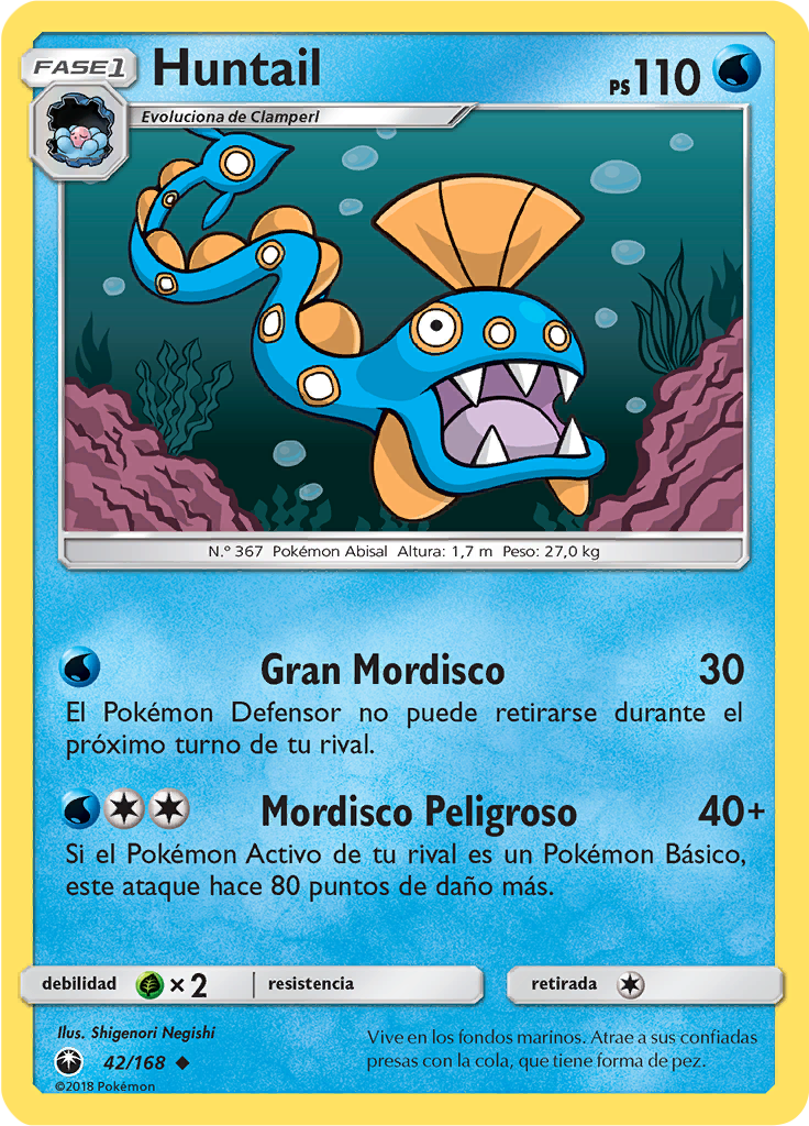 Huntail (Reverse Holo)