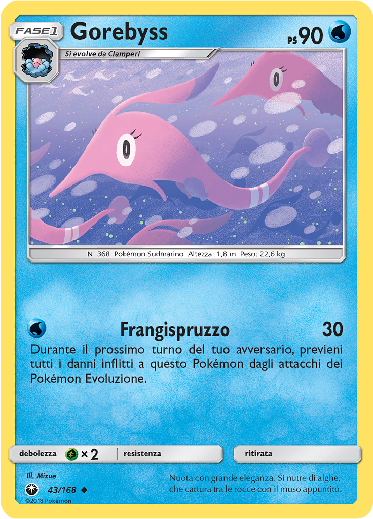 Gorebyss (Reverse Holo)
