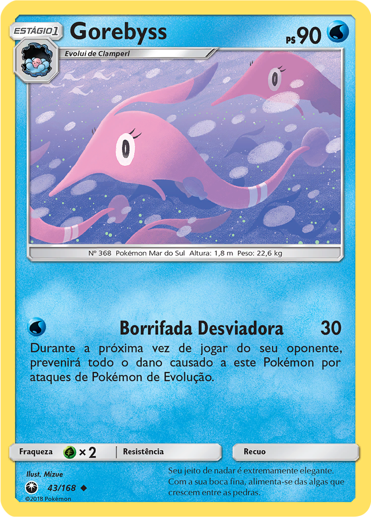Gorebyss (Reverse Holo)