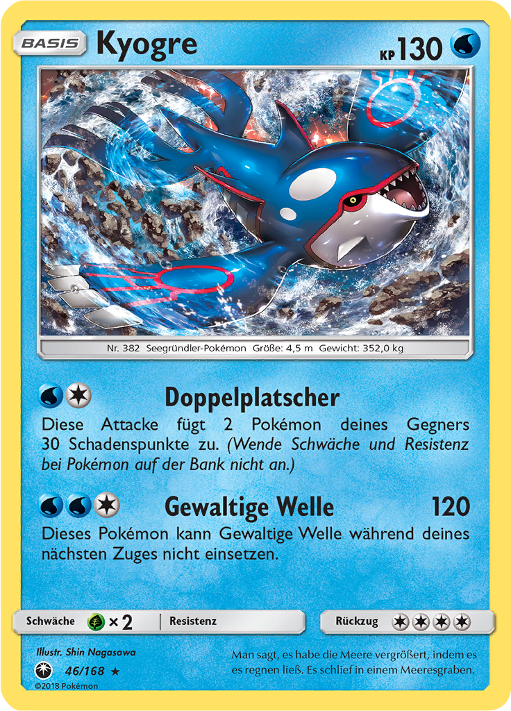 Kyogre (Reverse Holo)
