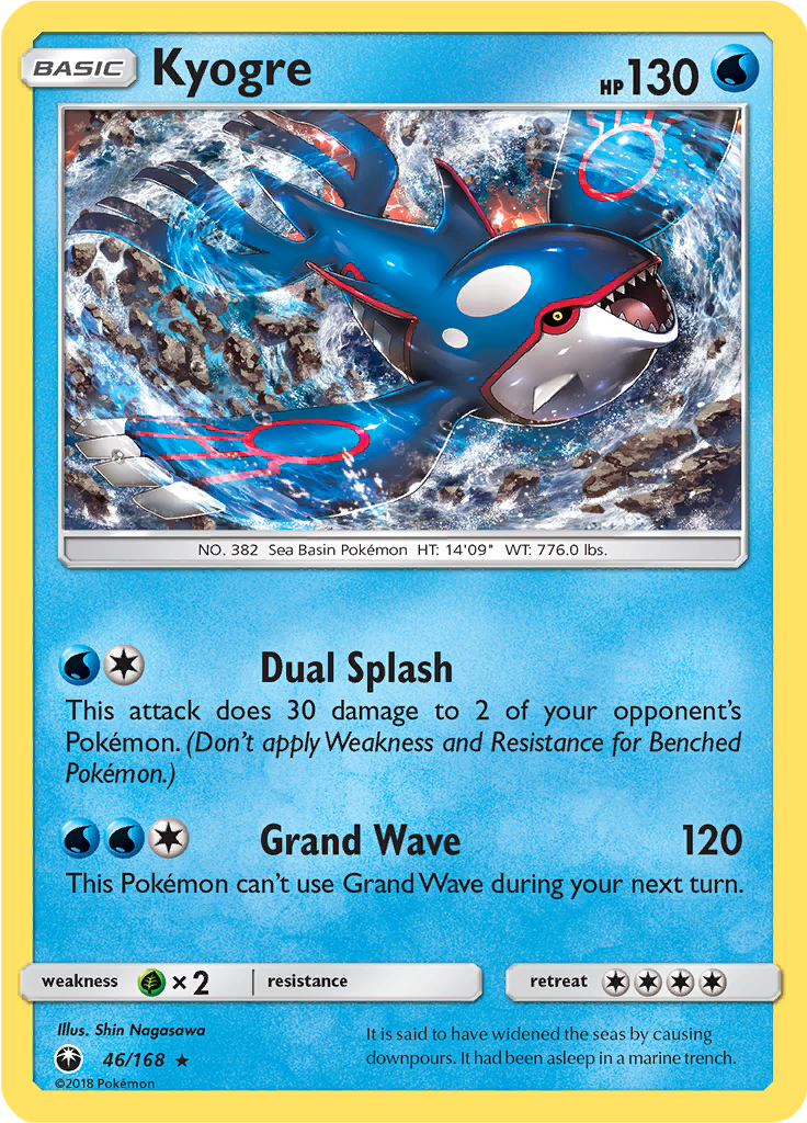 Kyogre (Reverse Holo)