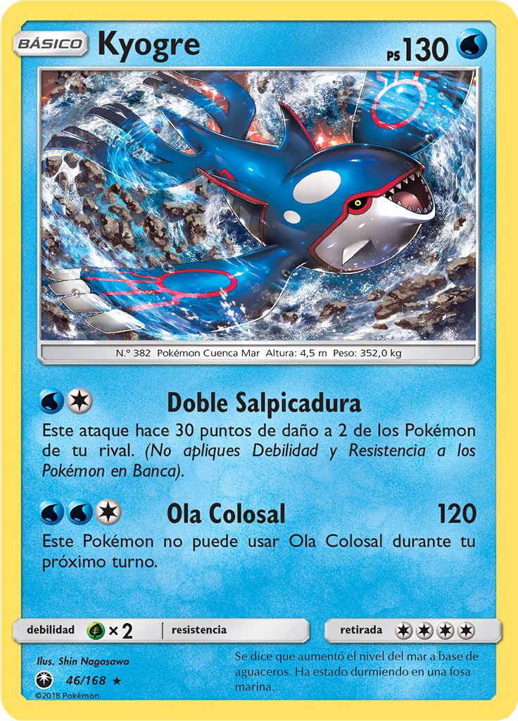 Kyogre (Reverse Holo)