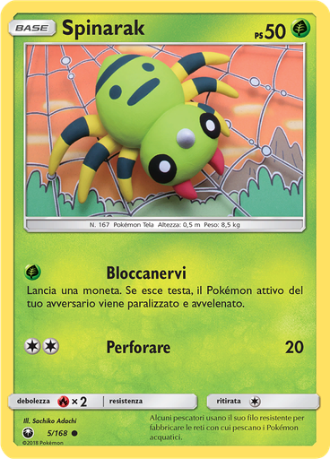 Spinarak (Reverse Holo)