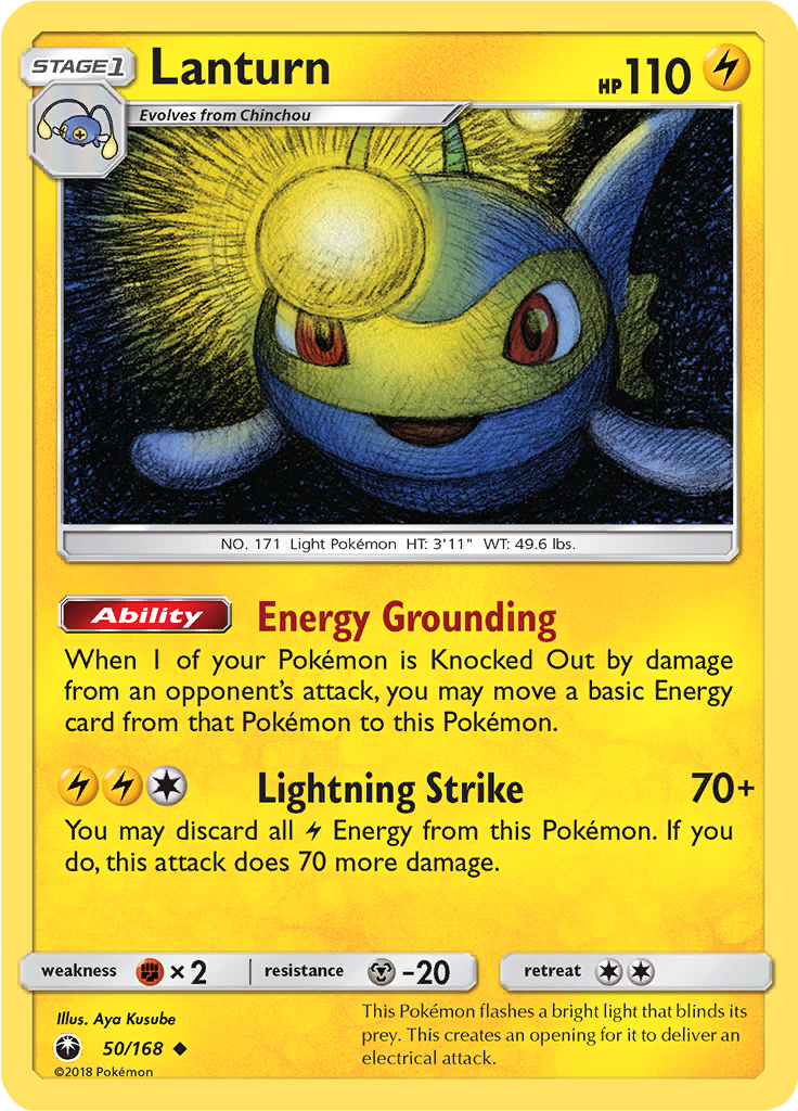 Lanturn (Reverse Holo)