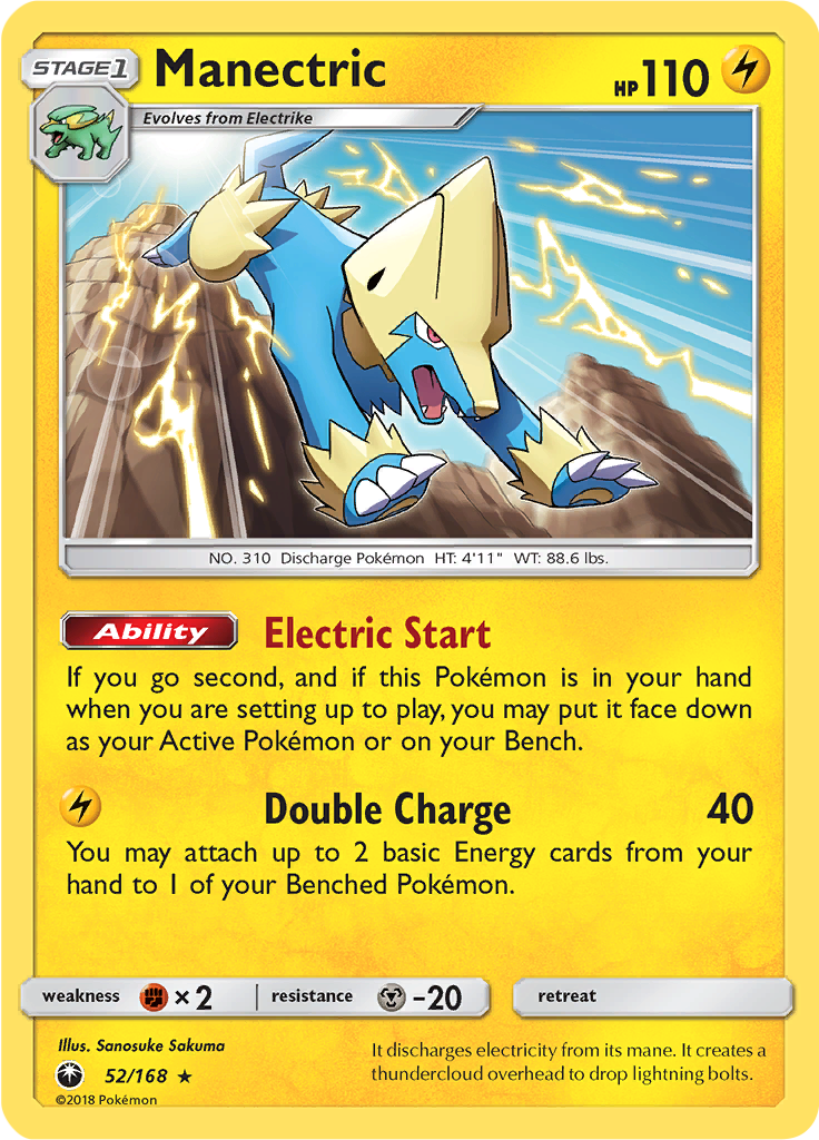 Manectric (Reverse Holo)