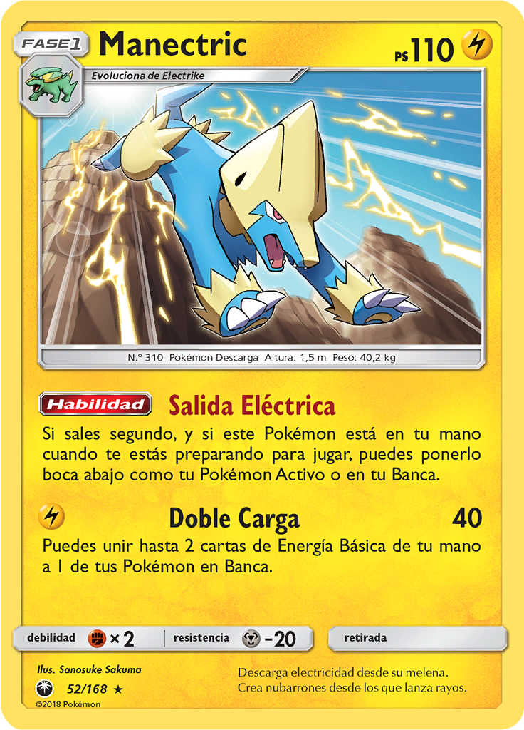 Manectric (Reverse Holo)