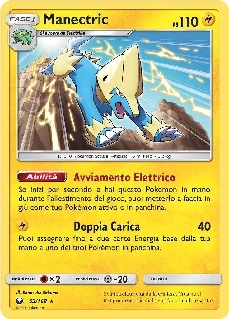 Manectric (Reverse Holo)