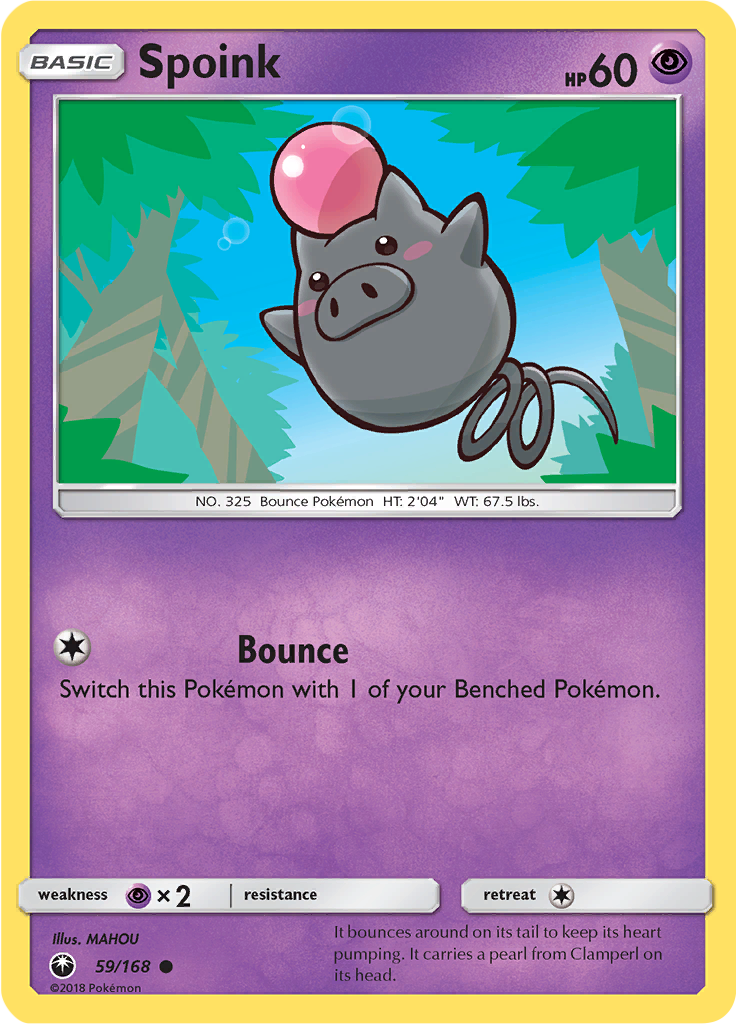 Spoink (Reverse Holo)