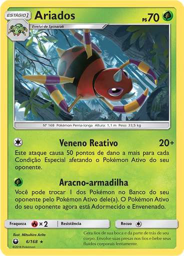 Ariados (Reverse Holo)