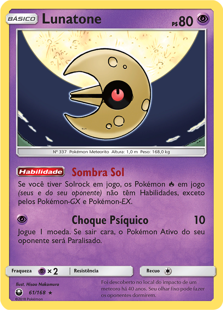 Lunatone (Reverse Holo)
