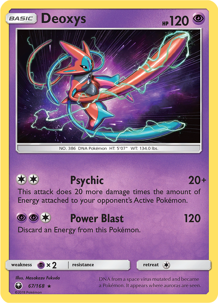 Deoxys (Reverse Holo)