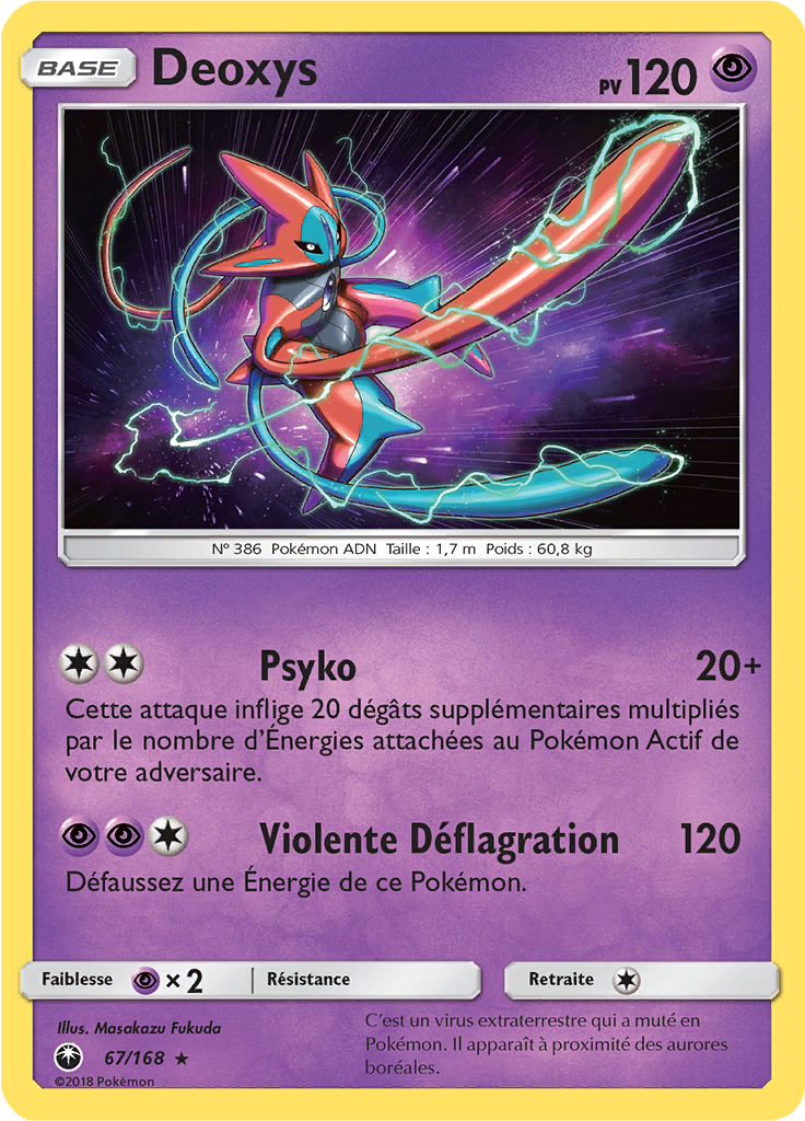 Deoxys (Reverse Holo)