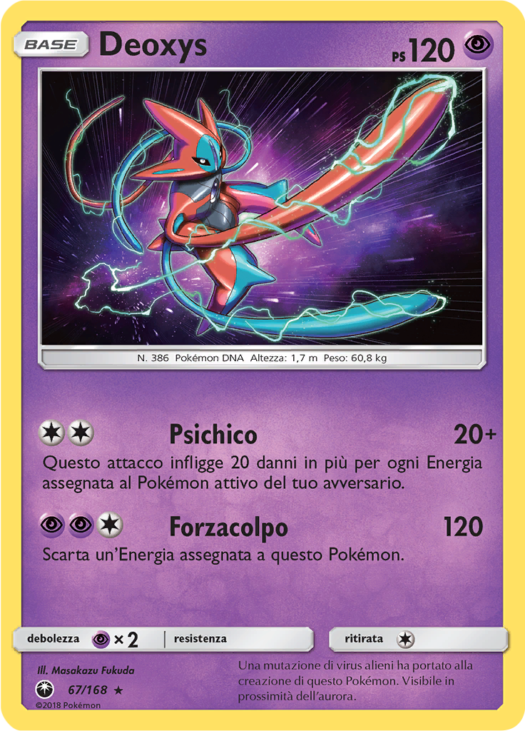 Deoxys (Reverse Holo)