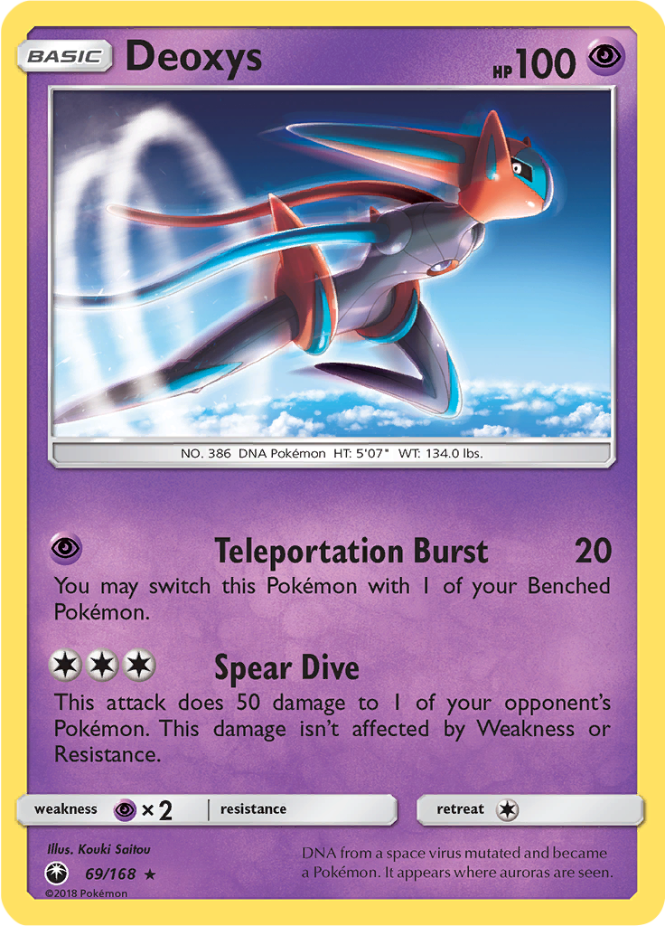 Deoxys (Reverse Holo)