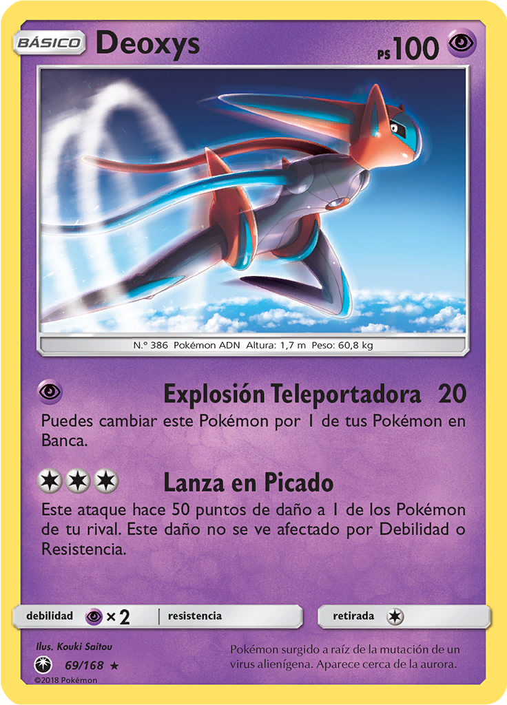 Deoxys (Reverse Holo)
