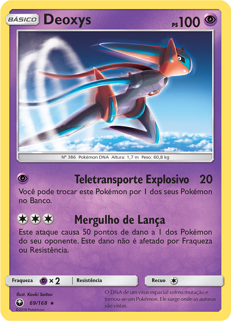 Deoxys (Reverse Holo)