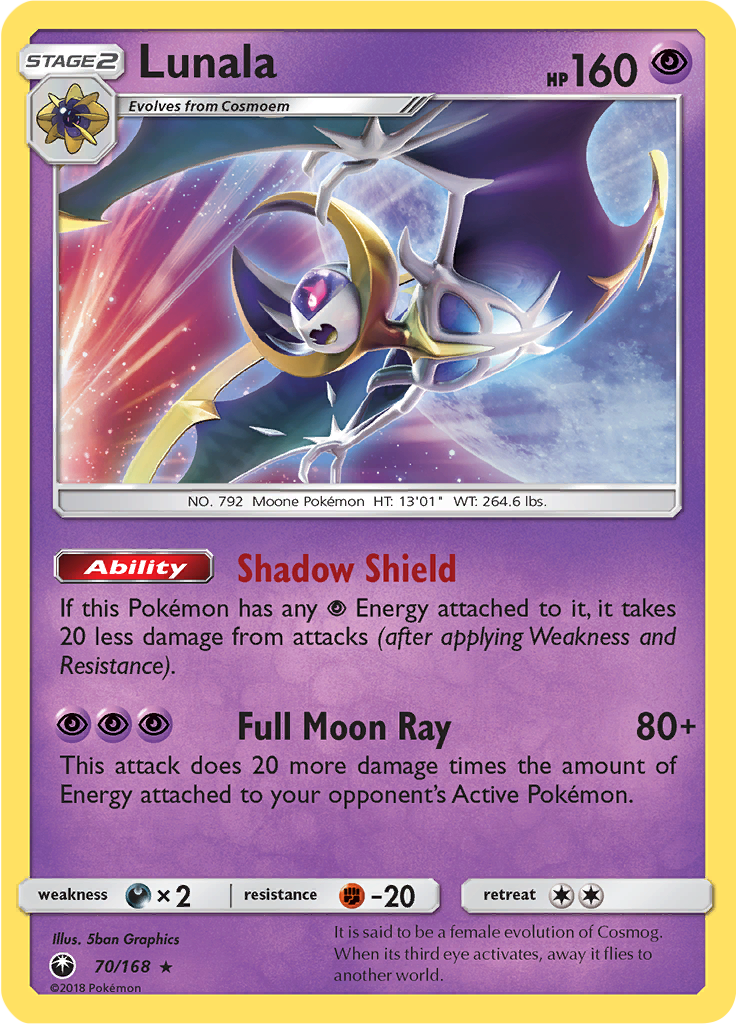 Lunala (Reverse Holo)