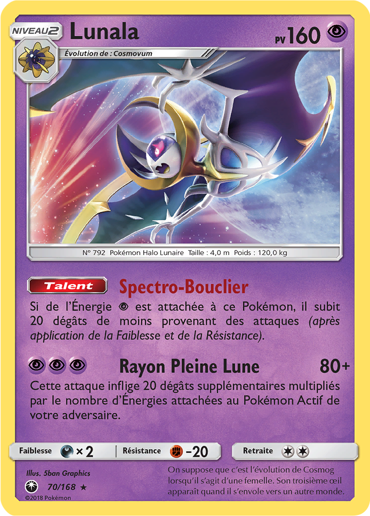 Lunala (Reverse Holo)