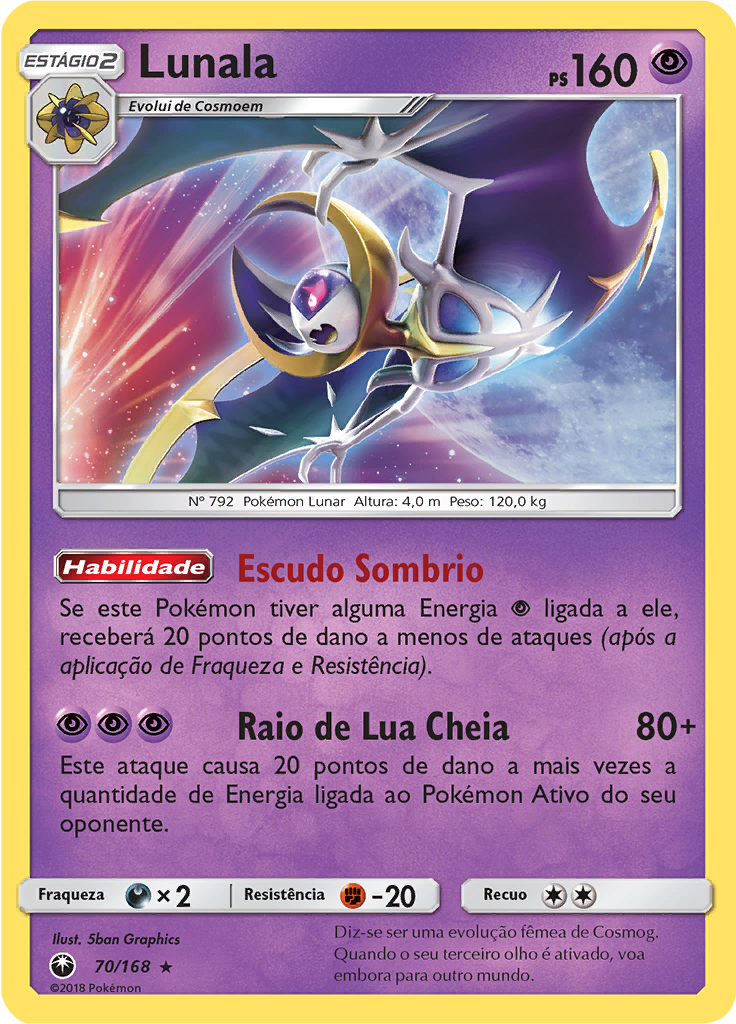 Lunala (Reverse Holo)