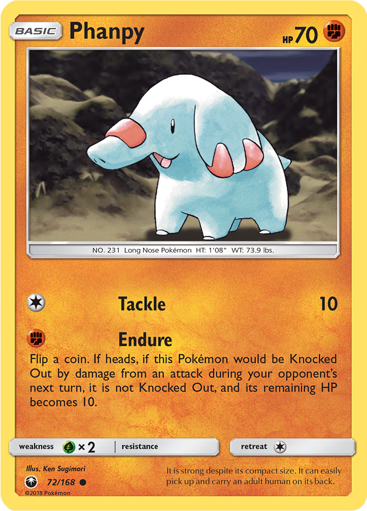 Phanpy (Reverse Holo)
