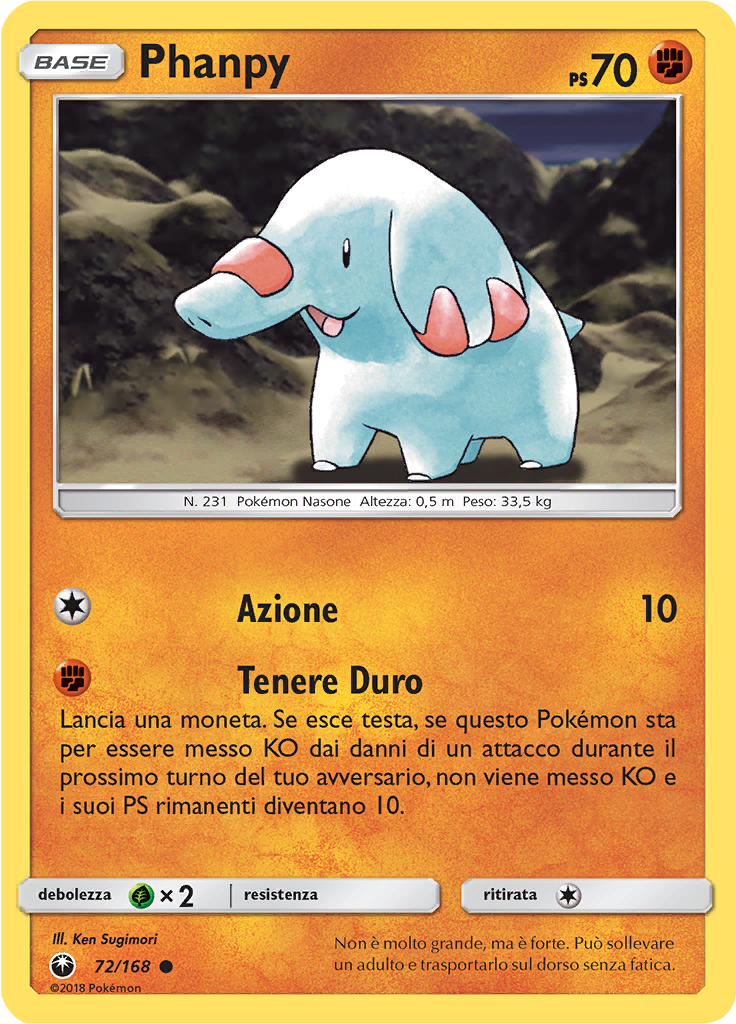 Phanpy (Reverse Holo)