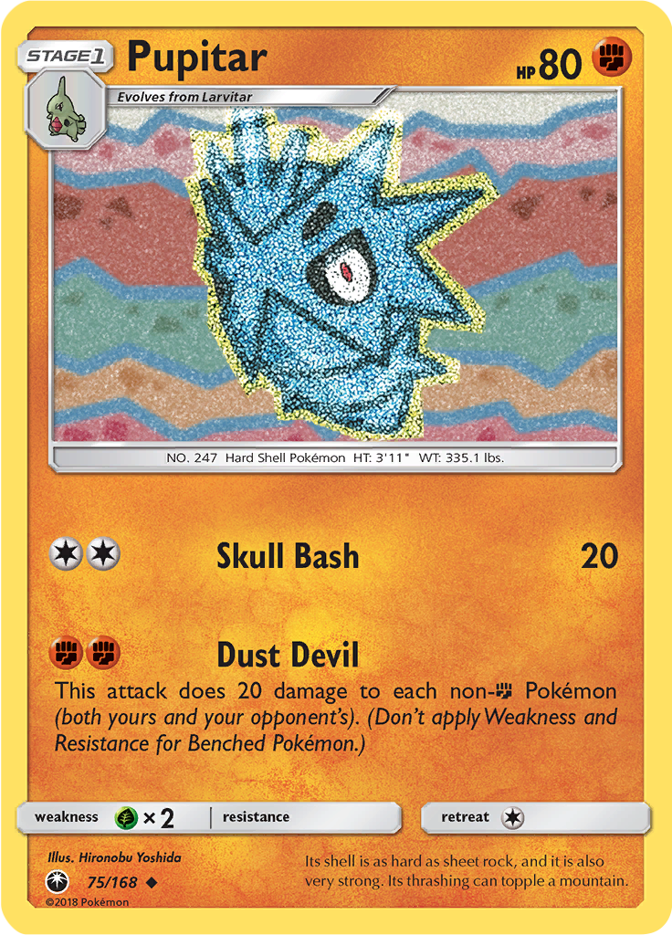 Pupitar (Reverse Holo)