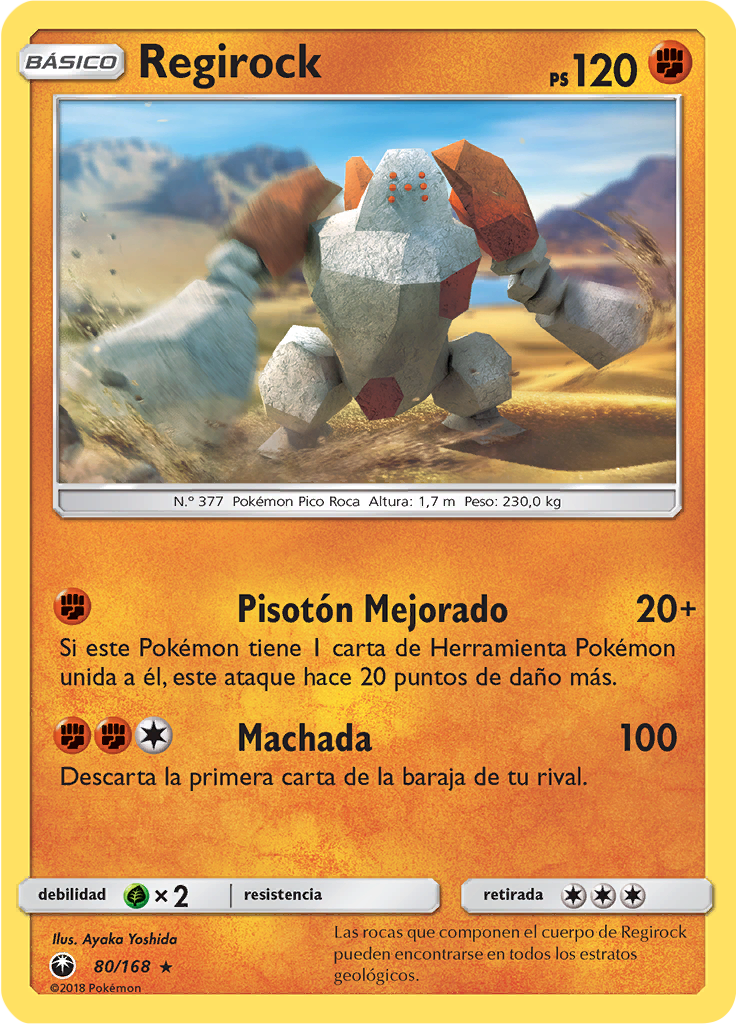 Regirock (Reverse Holo)