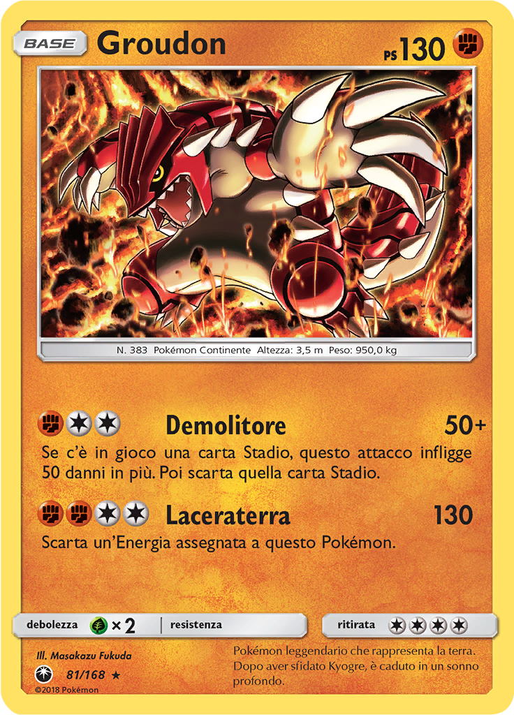 Groudon (Reverse Holo)