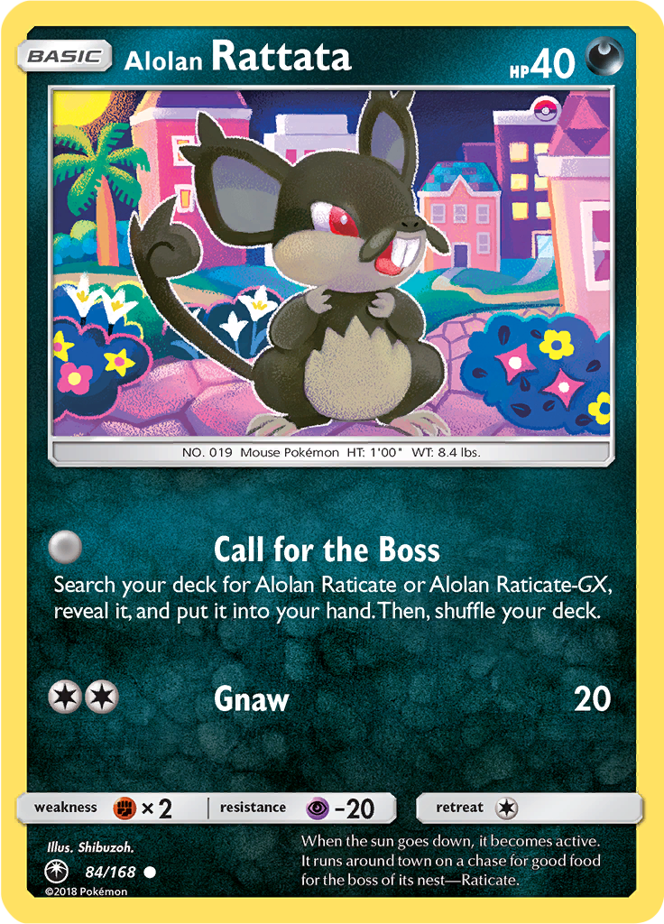 Alolan Rattata (Reverse Holo)
