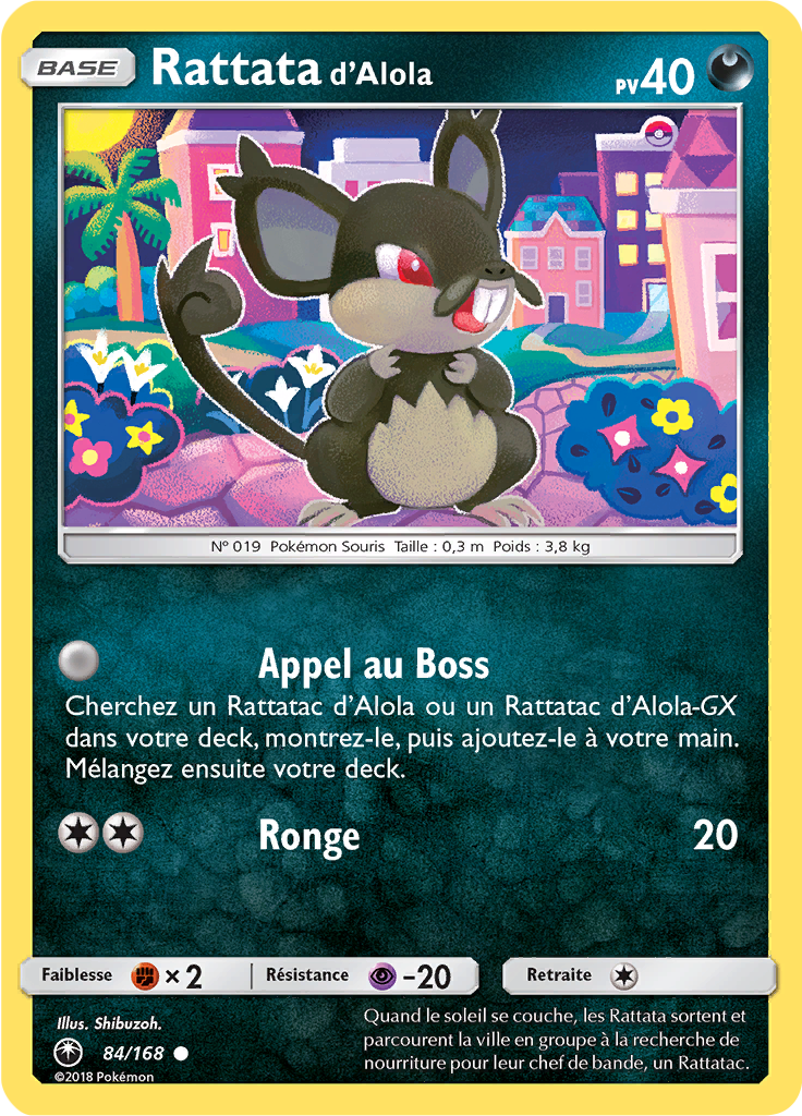 Rattata d’Alola (Reverse Holo)