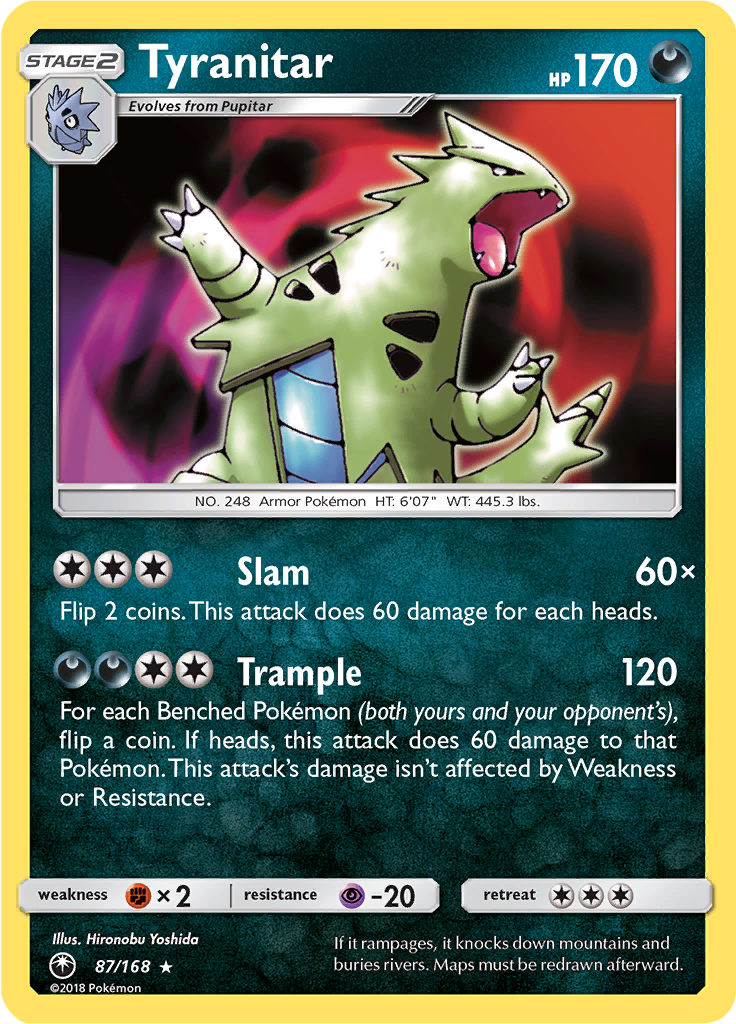 Tyranitar (Reverse Holo)