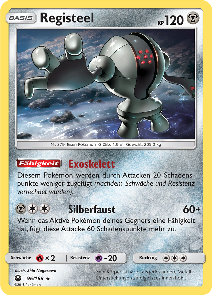 Registeel (Reverse Holo)