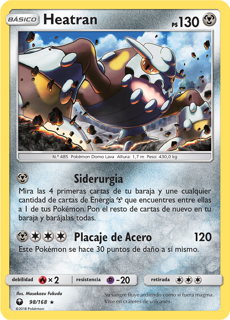 Heatran (Reverse Holo)