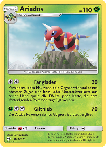 Ariados (Reverse Holo)