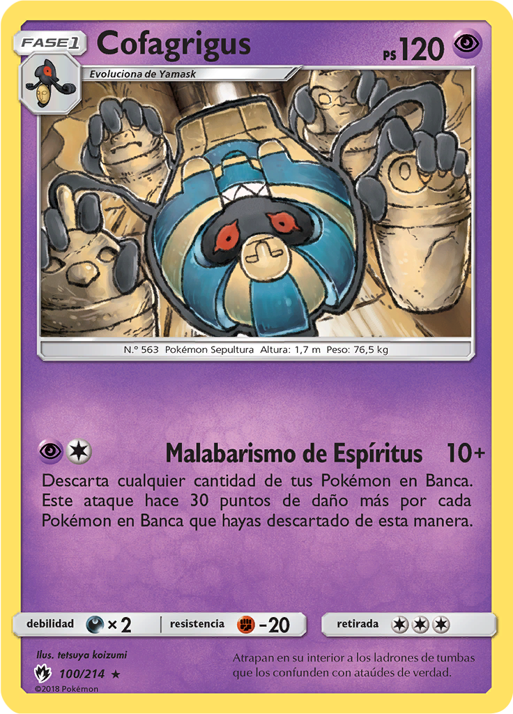 Cofagrigus (Reverse Holo)