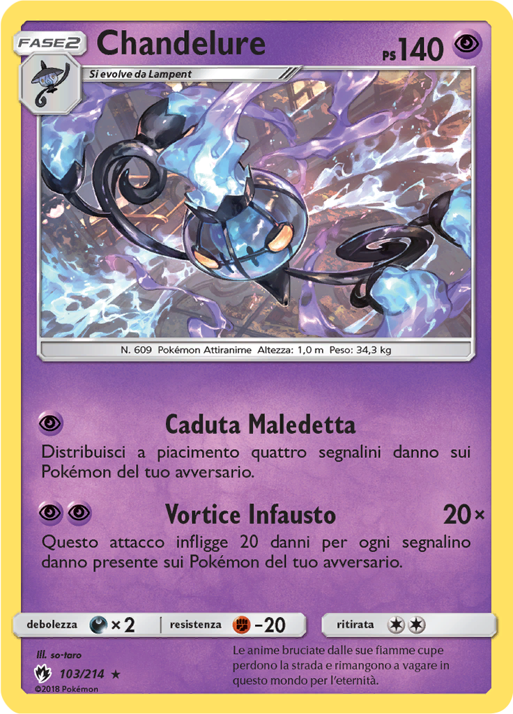 Chandelure (Reverse Holo)