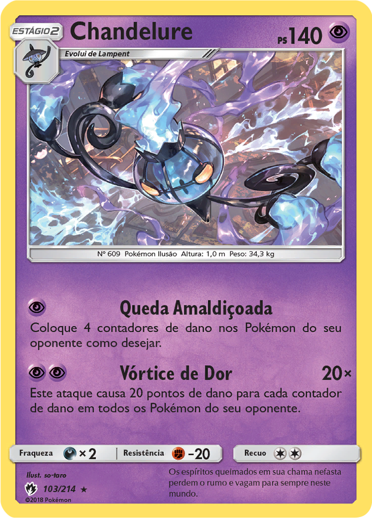 Chandelure (Reverse Holo)