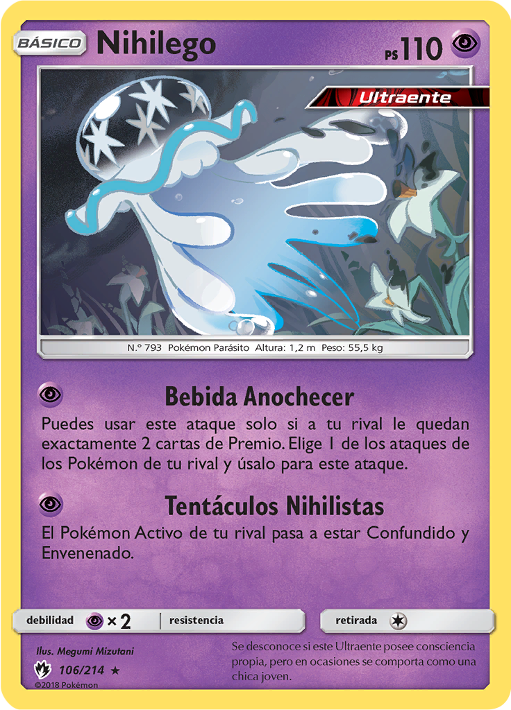 Nihilego (Reverse Holo)