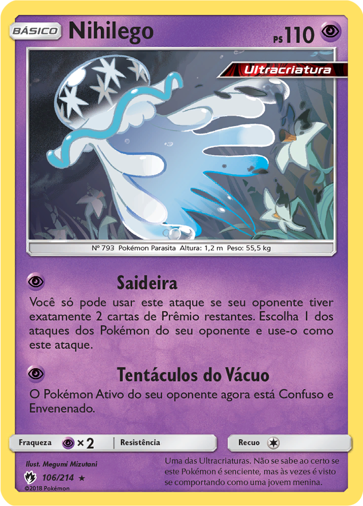 Nihilego (Reverse Holo)