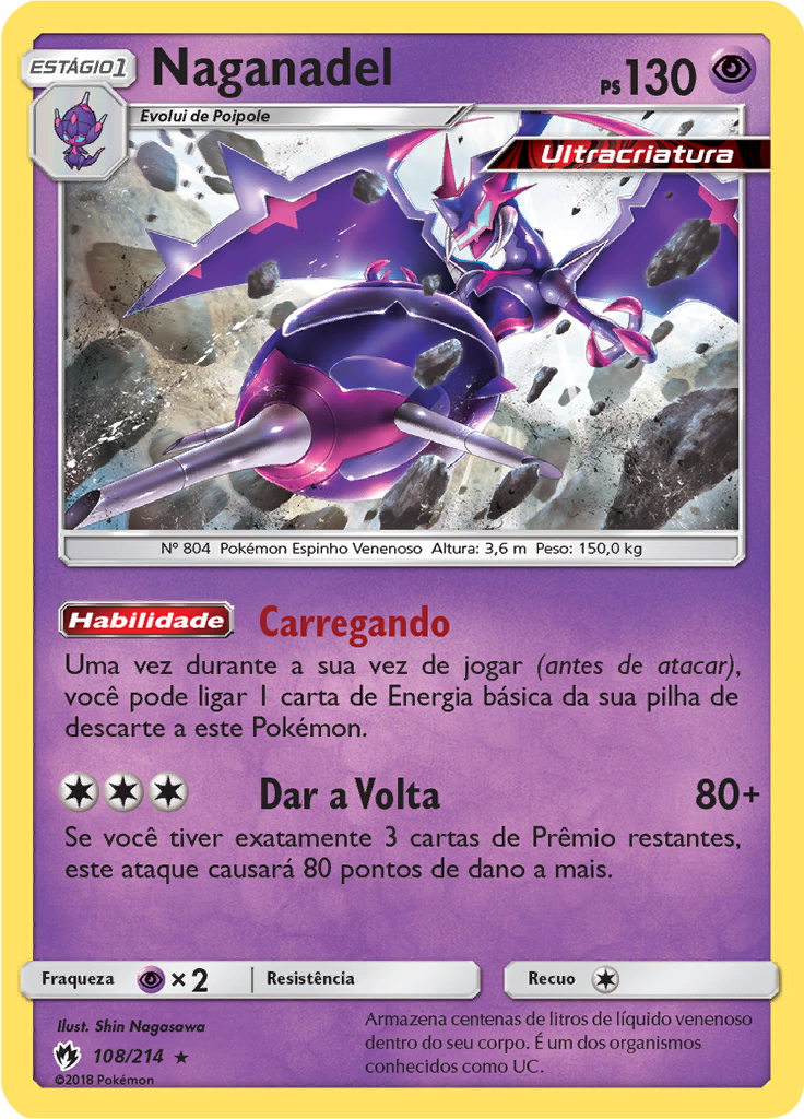 Naganadel (Reverse Holo)
