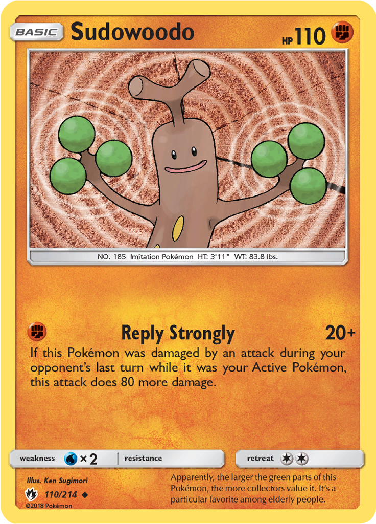 Sudowoodo (Reverse Holo)
