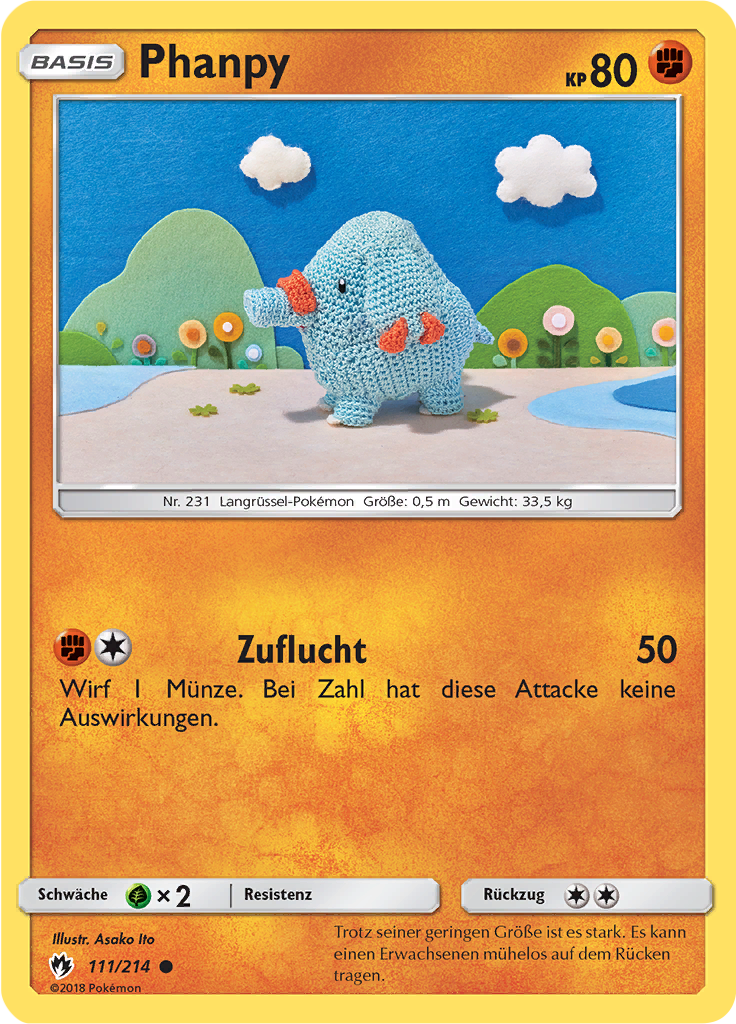 Phanpy (Reverse Holo)