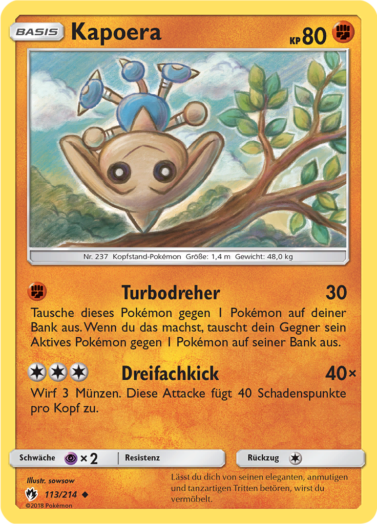 Kapoera (Reverse Holo)