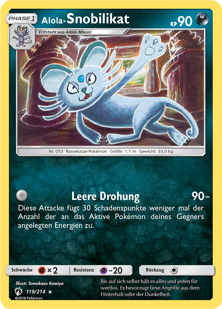 Alola-Snobilikat (Reverse Holo)