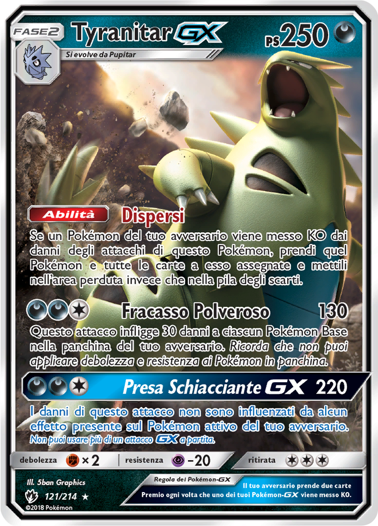 Tyranitar GX