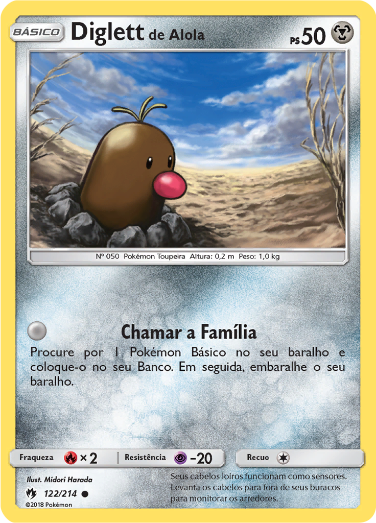 Diglett de Alola (Reverse Holo)