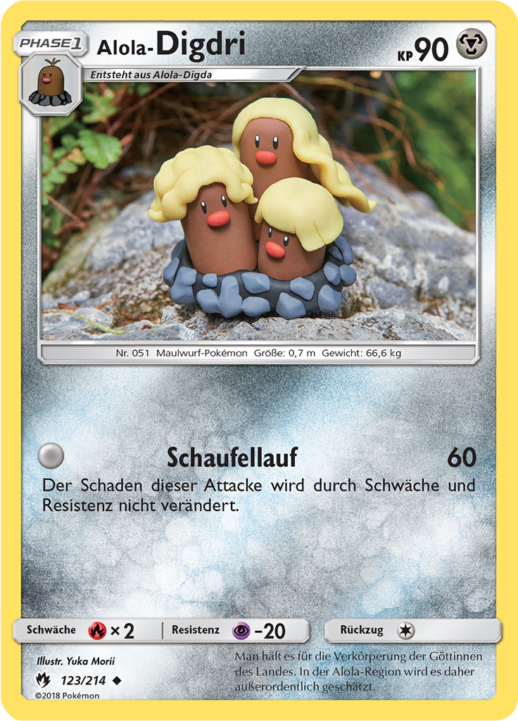 Alola-Digdri (Reverse Holo)