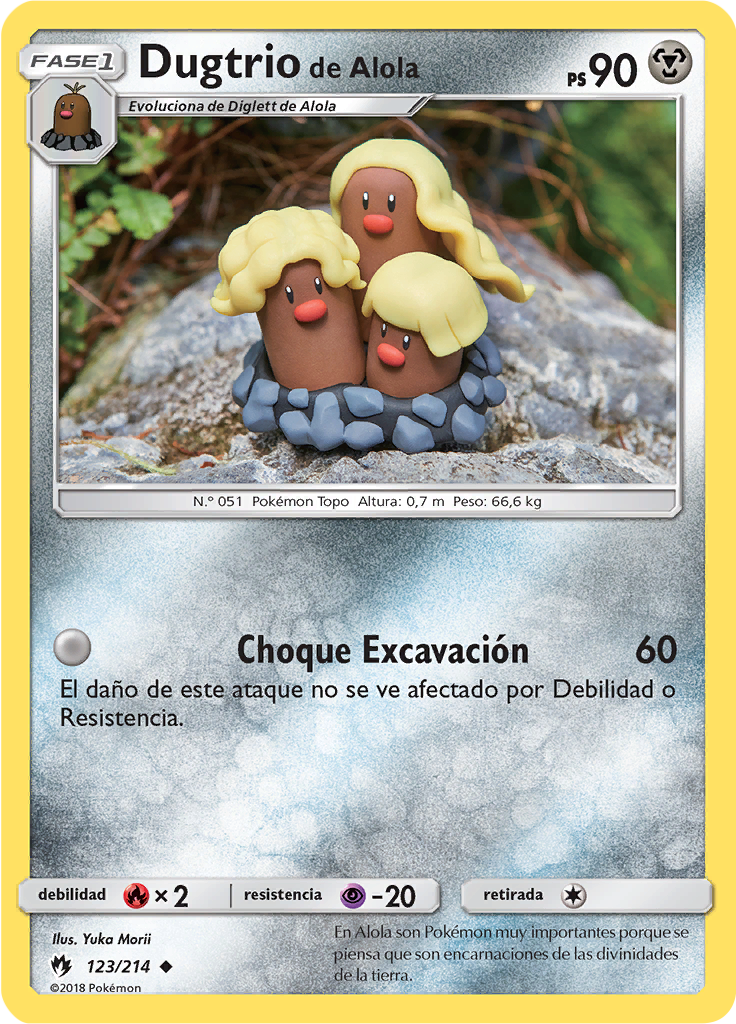 Dugtrio de Alola (Reverse Holo)